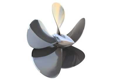 CARBON FIBER MARINE PROPELLER