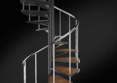 Carbon Fiber Spiral Staircase